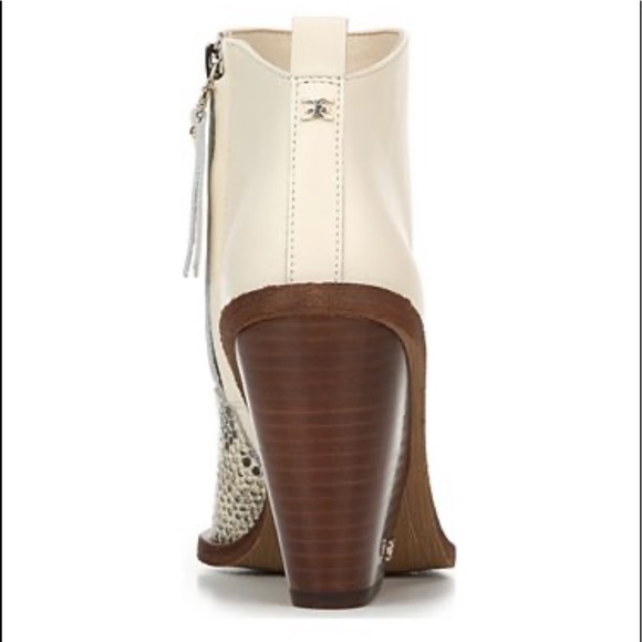 Sam Edelman Ivory Snakeskin Boot - Picture 8 of 12